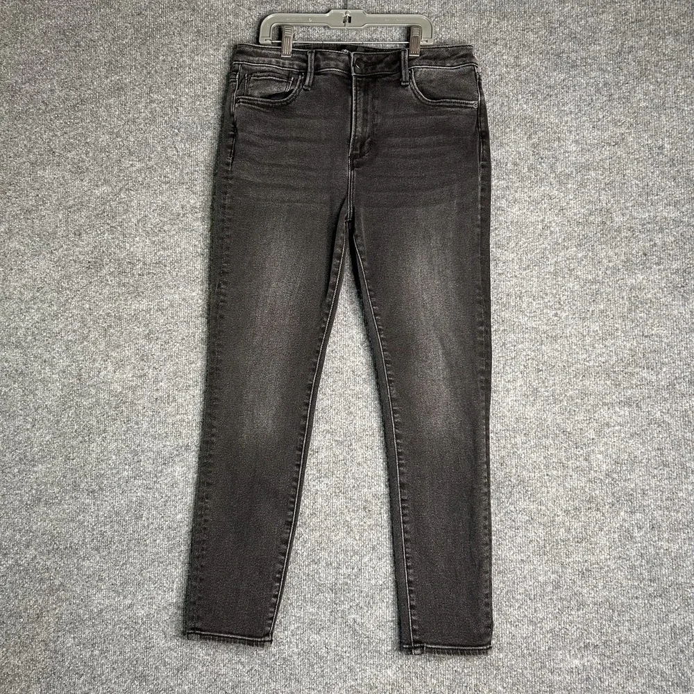 Driftwood Jackie High Rise Jeans Women‎ Size 30 Skinny Tapered Black