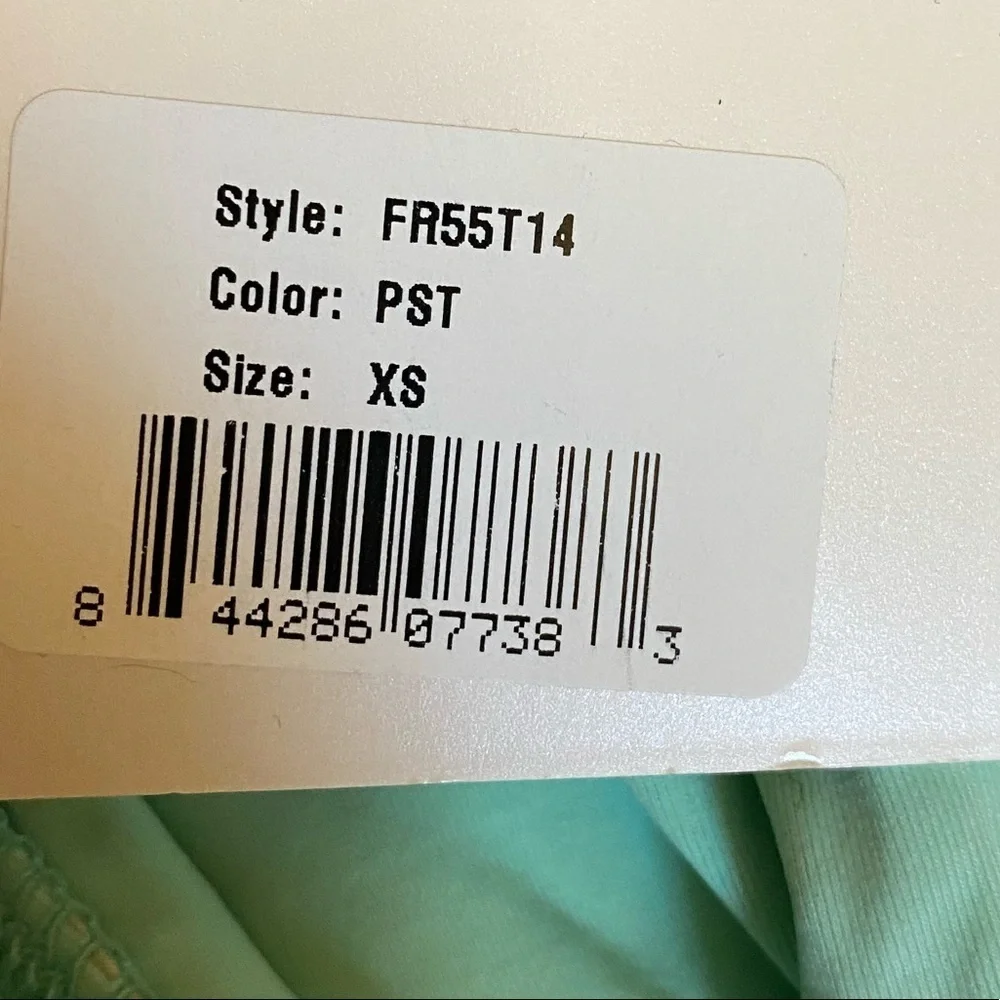 L Space Fringe Bandeau Bikini Top NWT