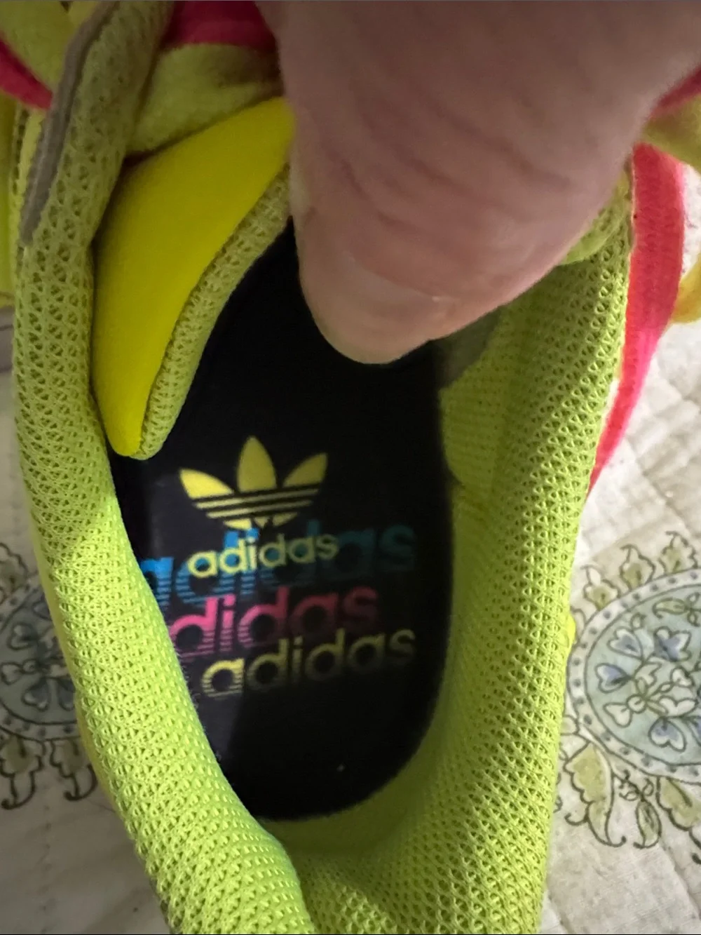 adidas bright neon