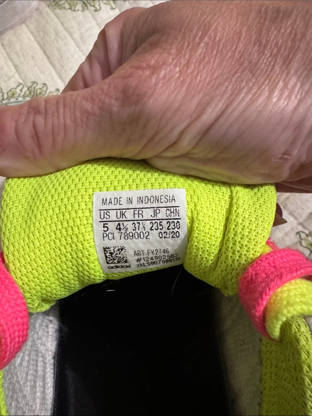 adidas bright neon