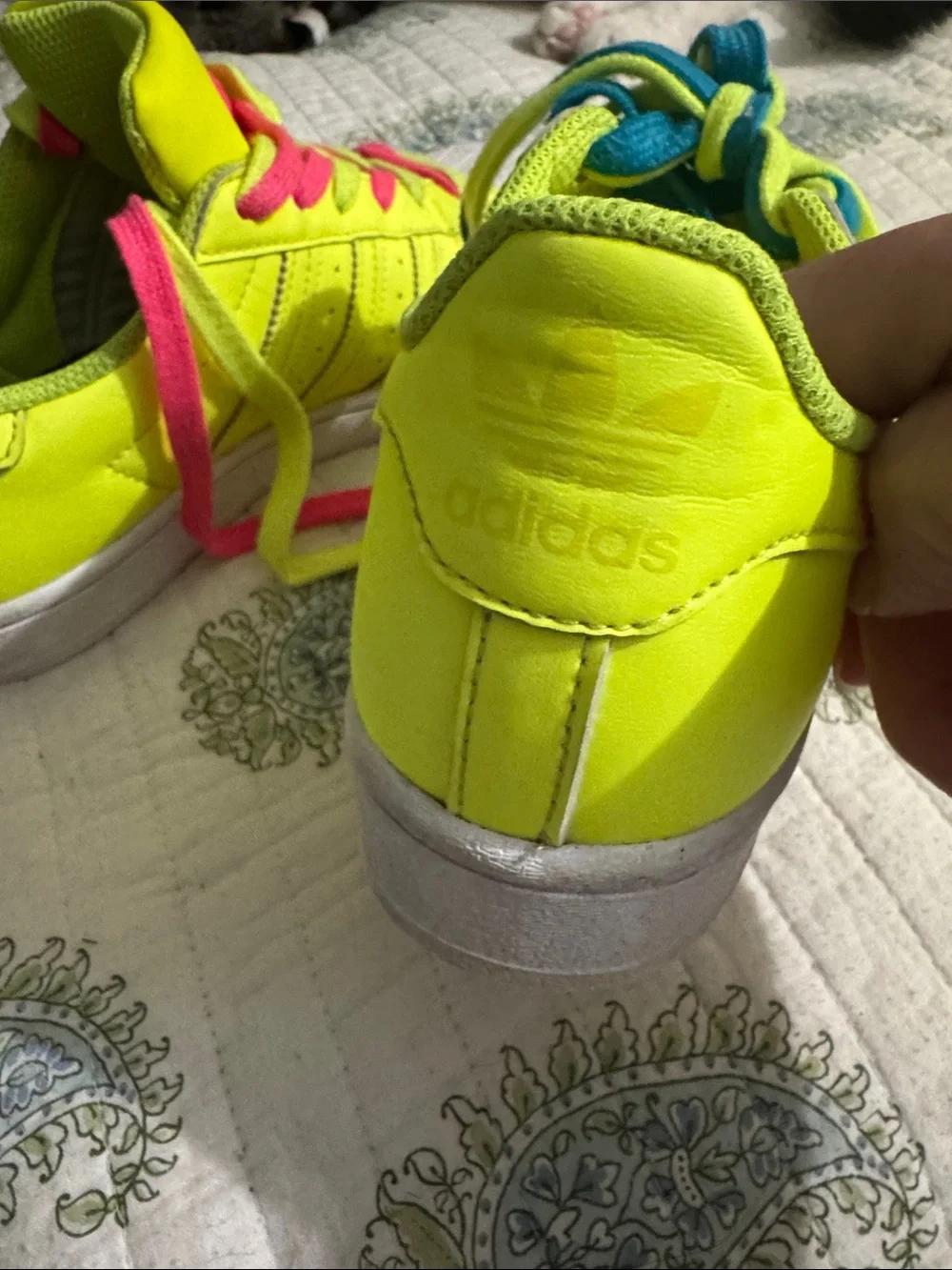 adidas bright neon