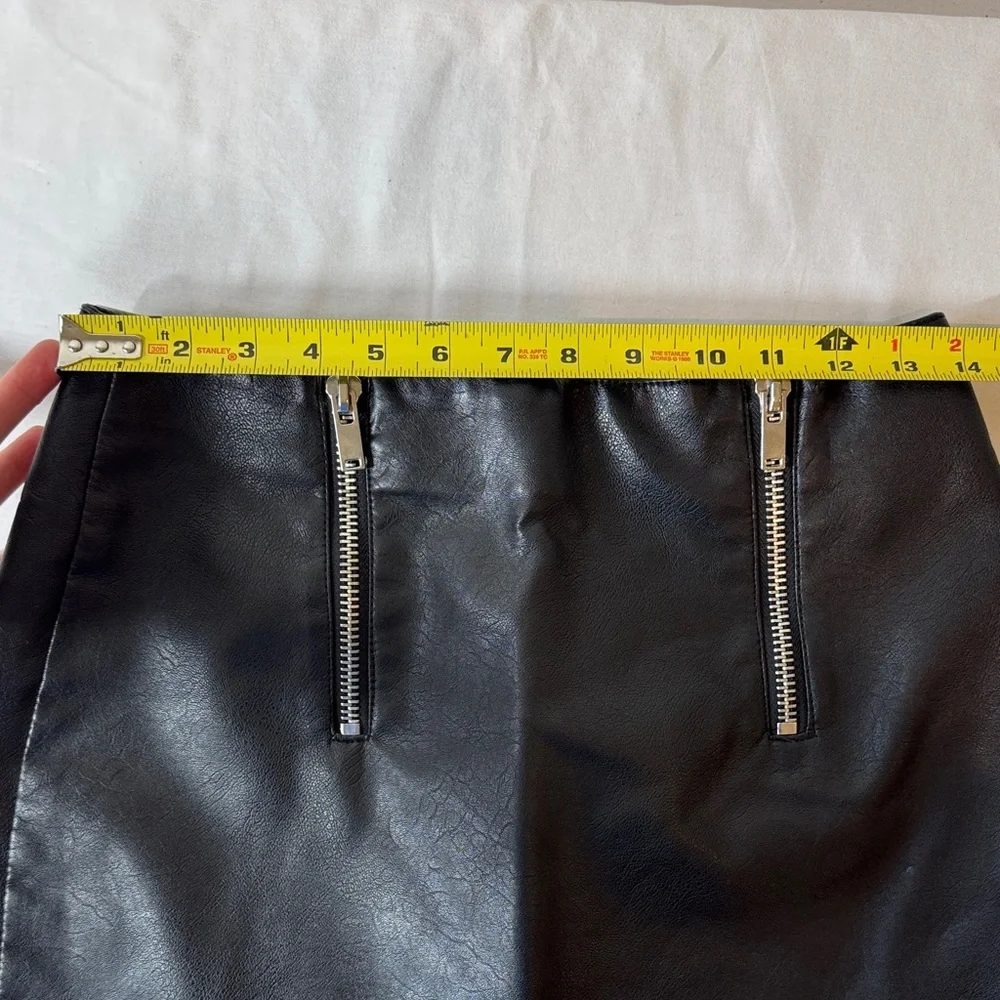 Forever 21 Mini Skirt Set of Two. One Black, one Cream. M.