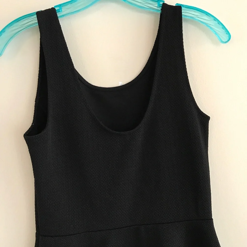 H&M black mini