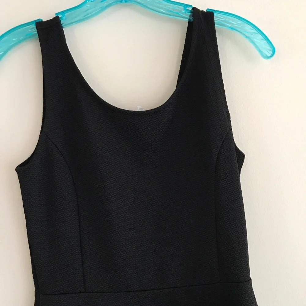 H&M black mini