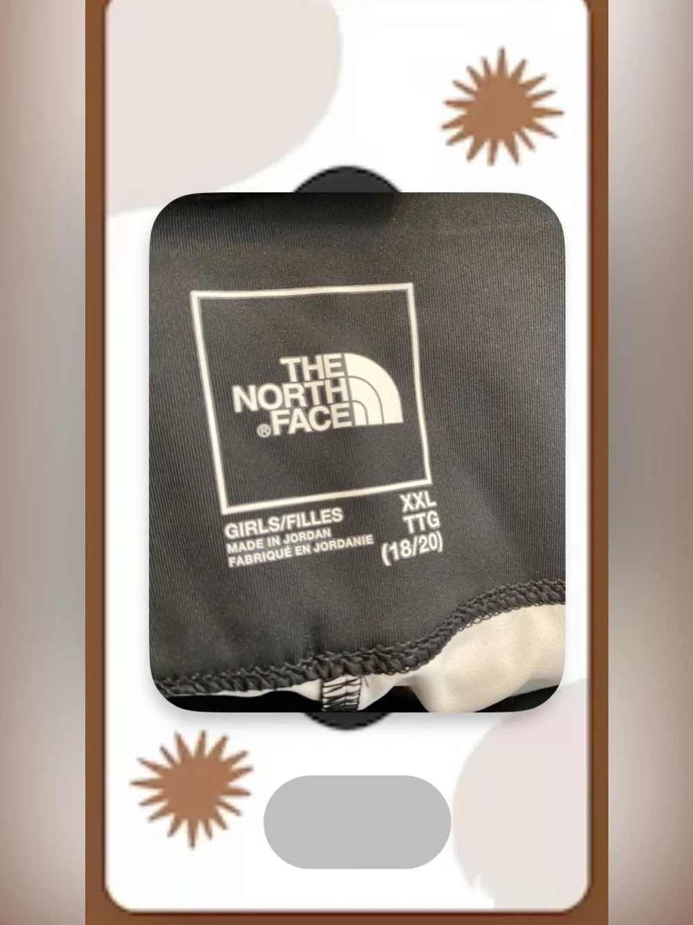The North Face new elasticized