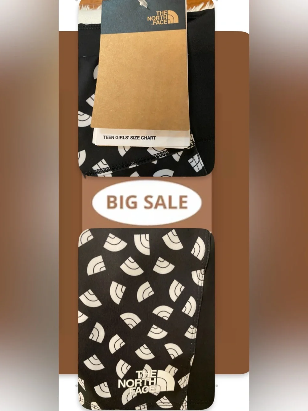 The North Face elasticized performance