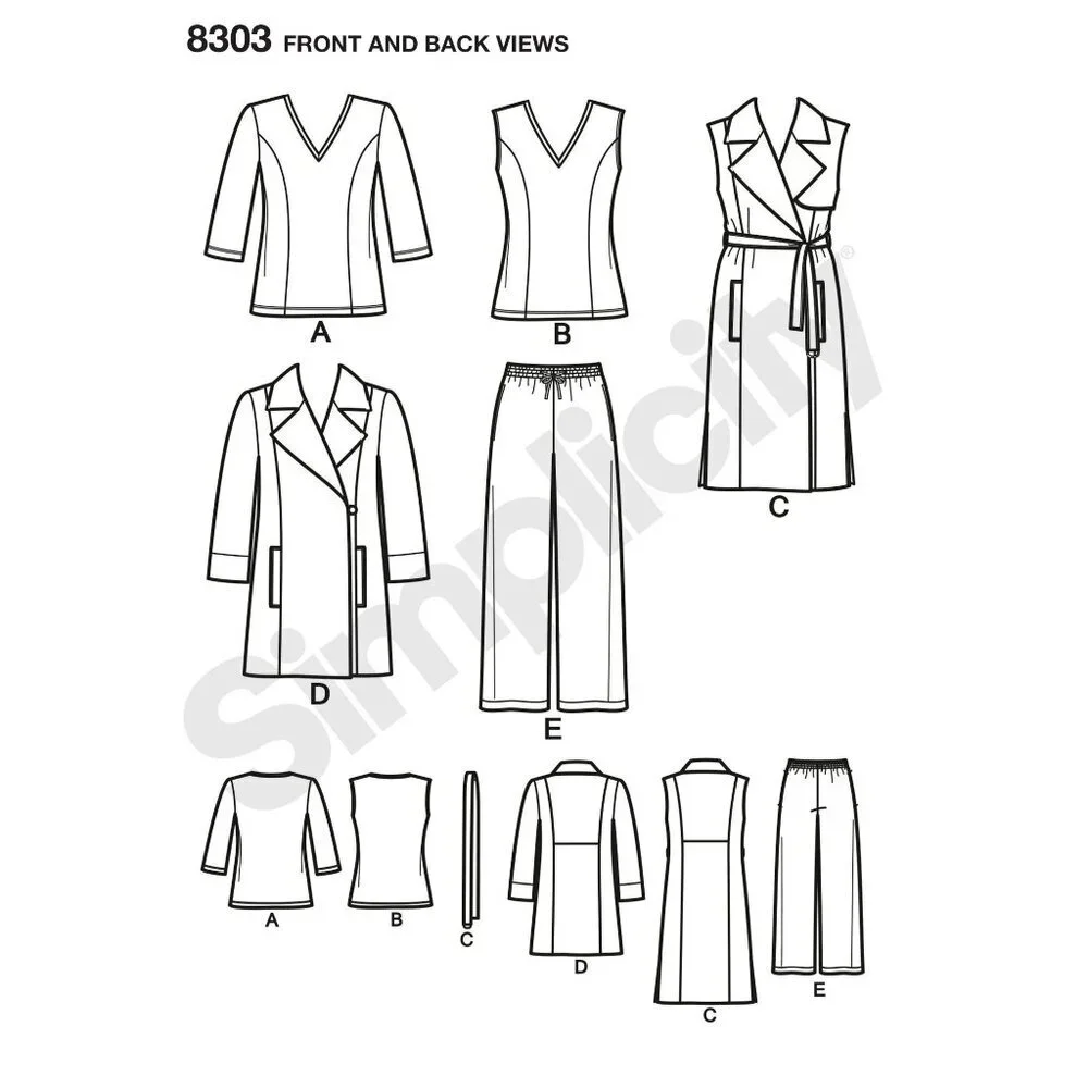 Simplicity pattern includes