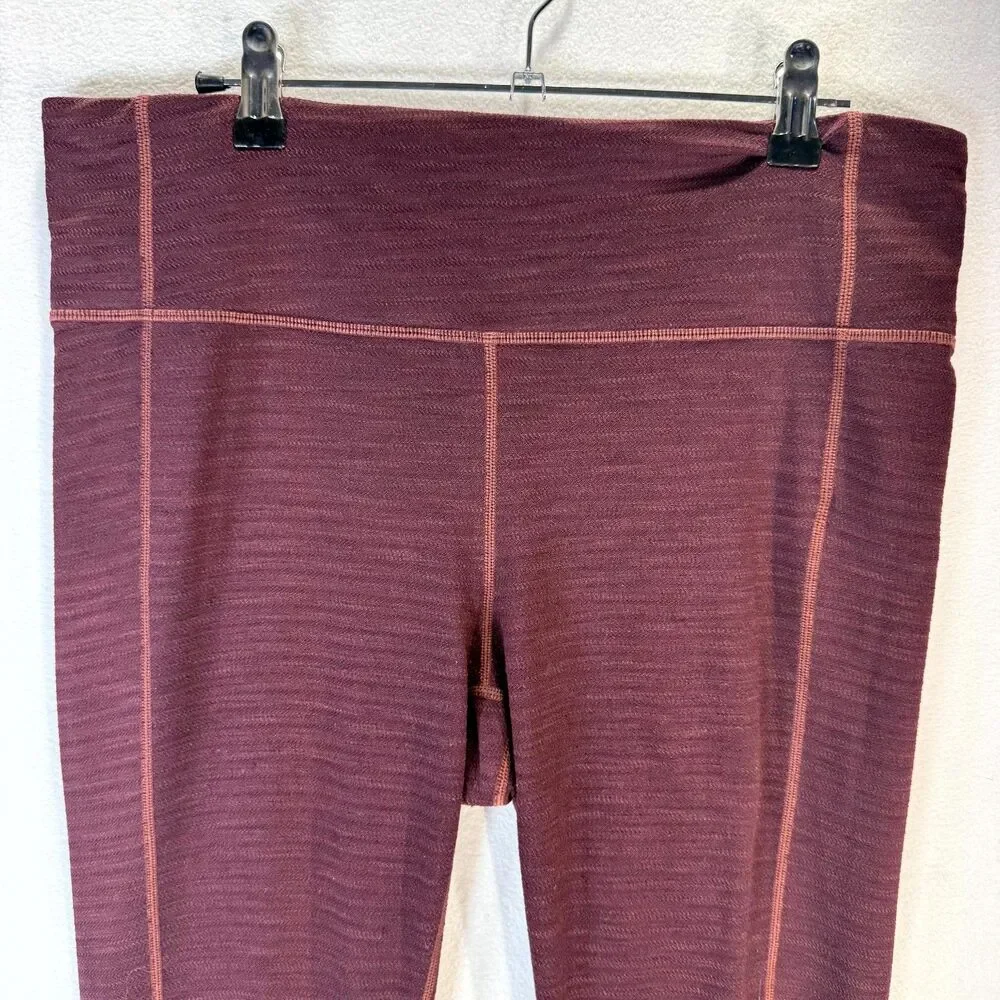 Athleta maroon workout