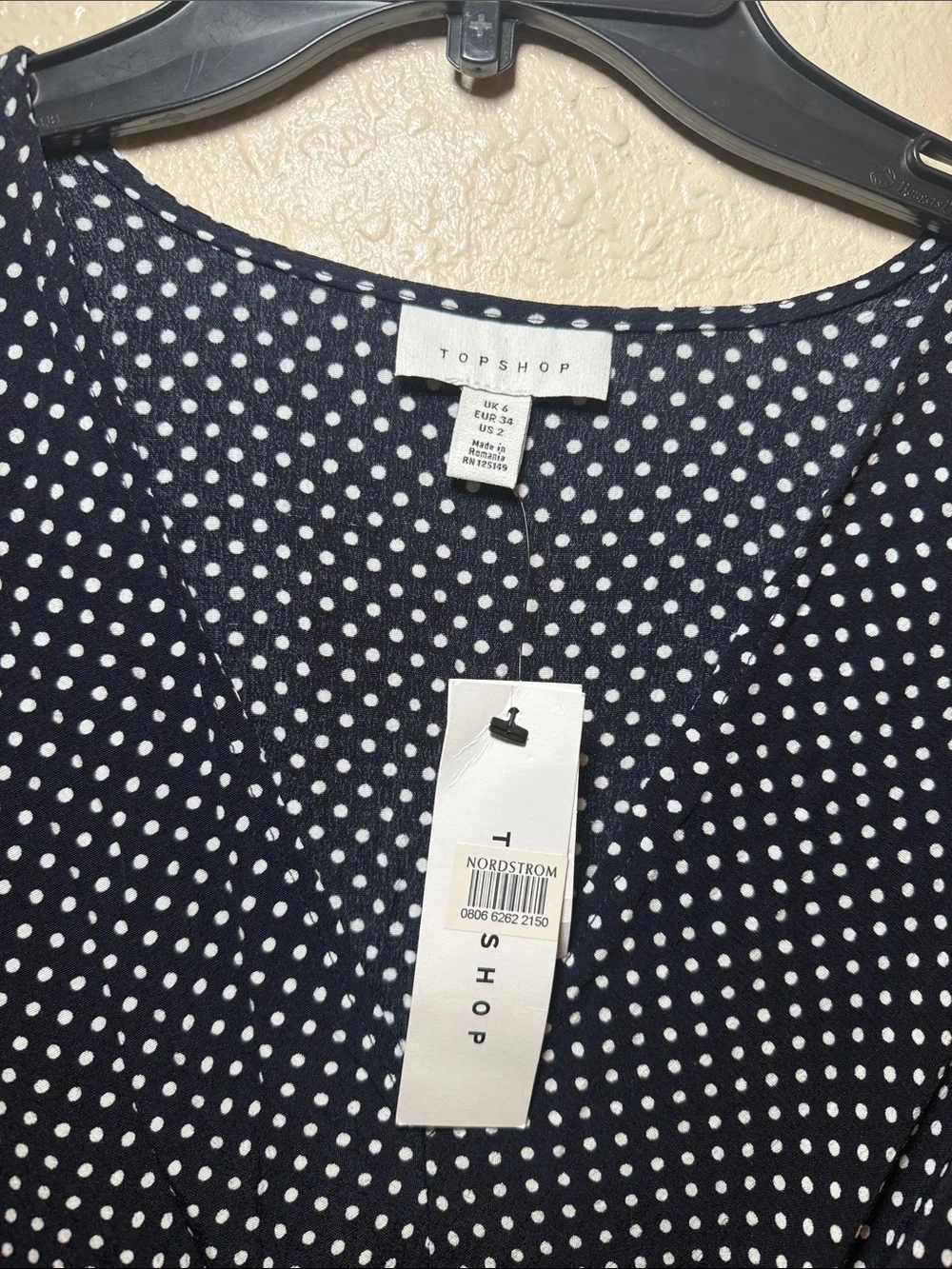 Topshop polka dot