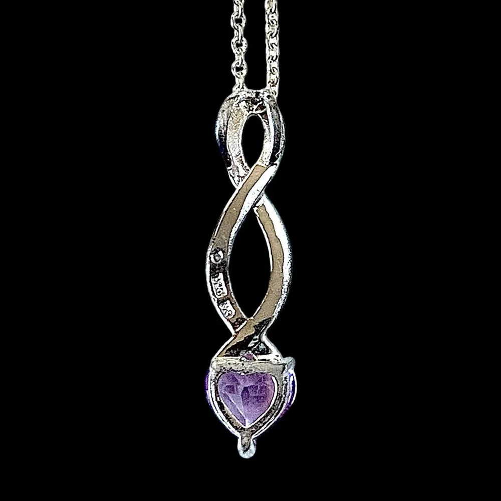 925 Sterling Silver Necklace Marsala