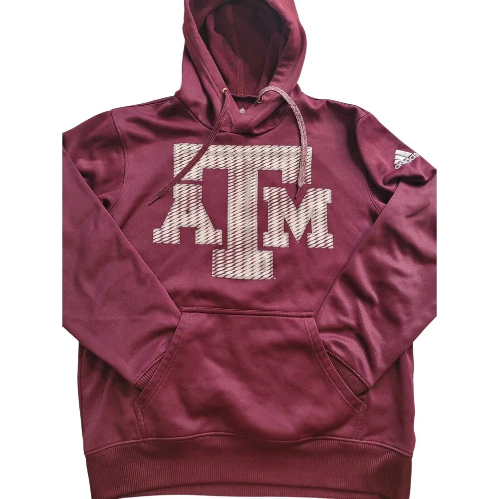 Adidas Texas A&M Aggies Hooded Sweatshirt Men's Size Medium College NCAA‎