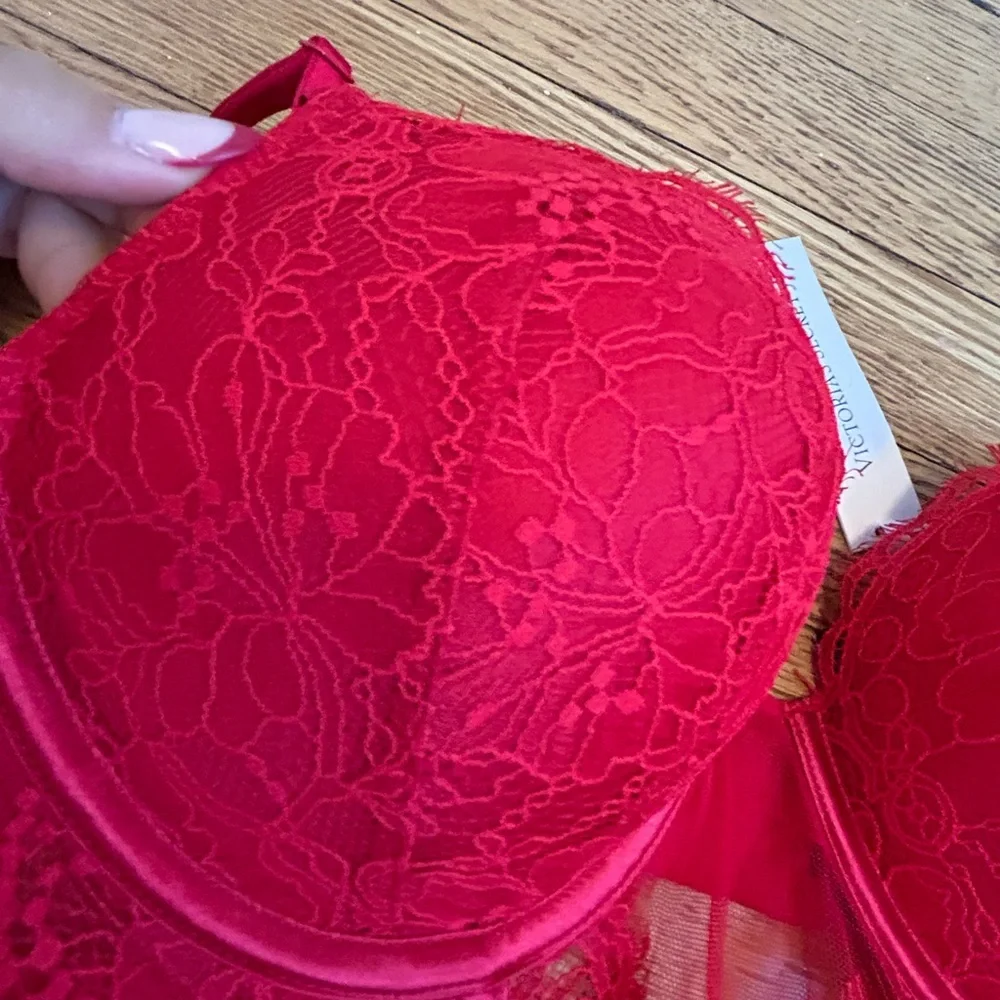 brand new victoria secret lingerie Medium Red Color Available