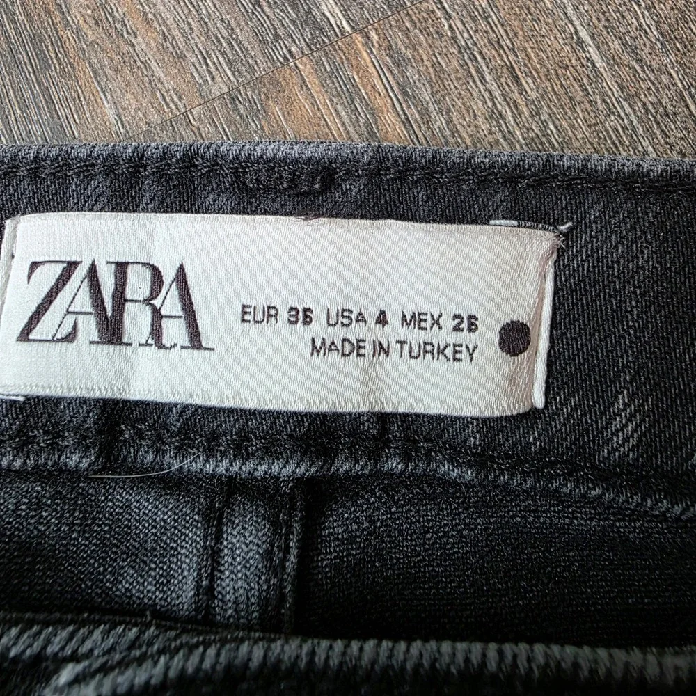 Zara black denim