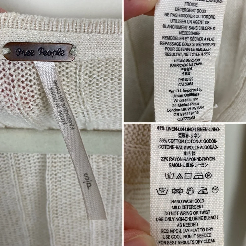 Free People baggy pullover