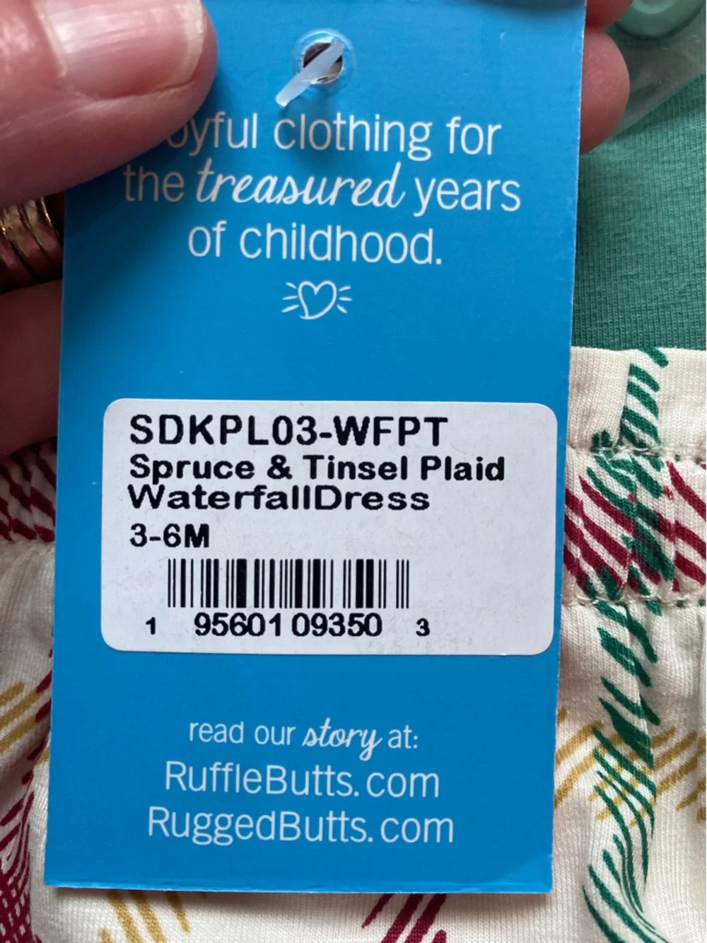 Rufflebutts spruce tinsel