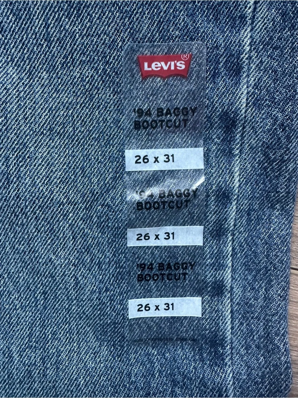 Levis classic bootcut