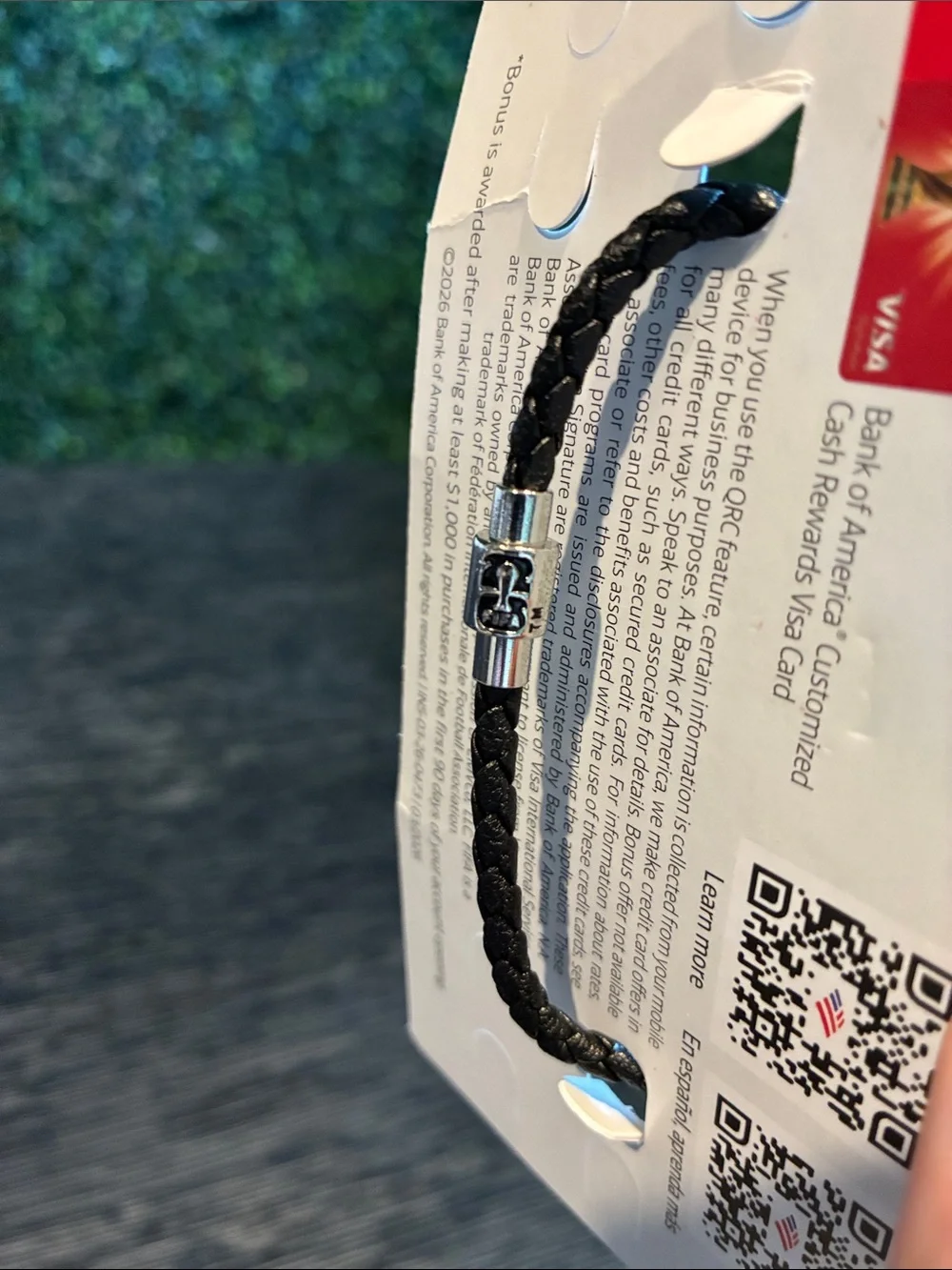 FIFA World Cup 2026 Charm Bracelet with Gold Trophy Charm