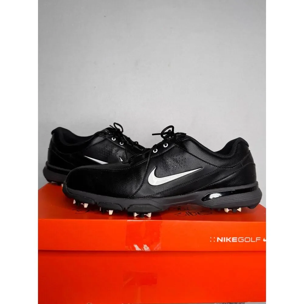 Nike Golf Durasport III Black Spiked Golf Shoes 2015 Size 10 Leather
