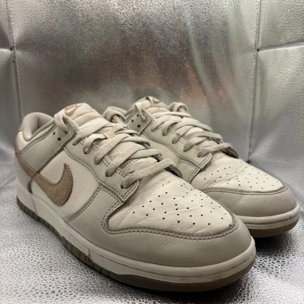 Size 11 Nike Dunk Retro SE Low Phantom Khaki Mens Athletic Shoes FJ4188-001