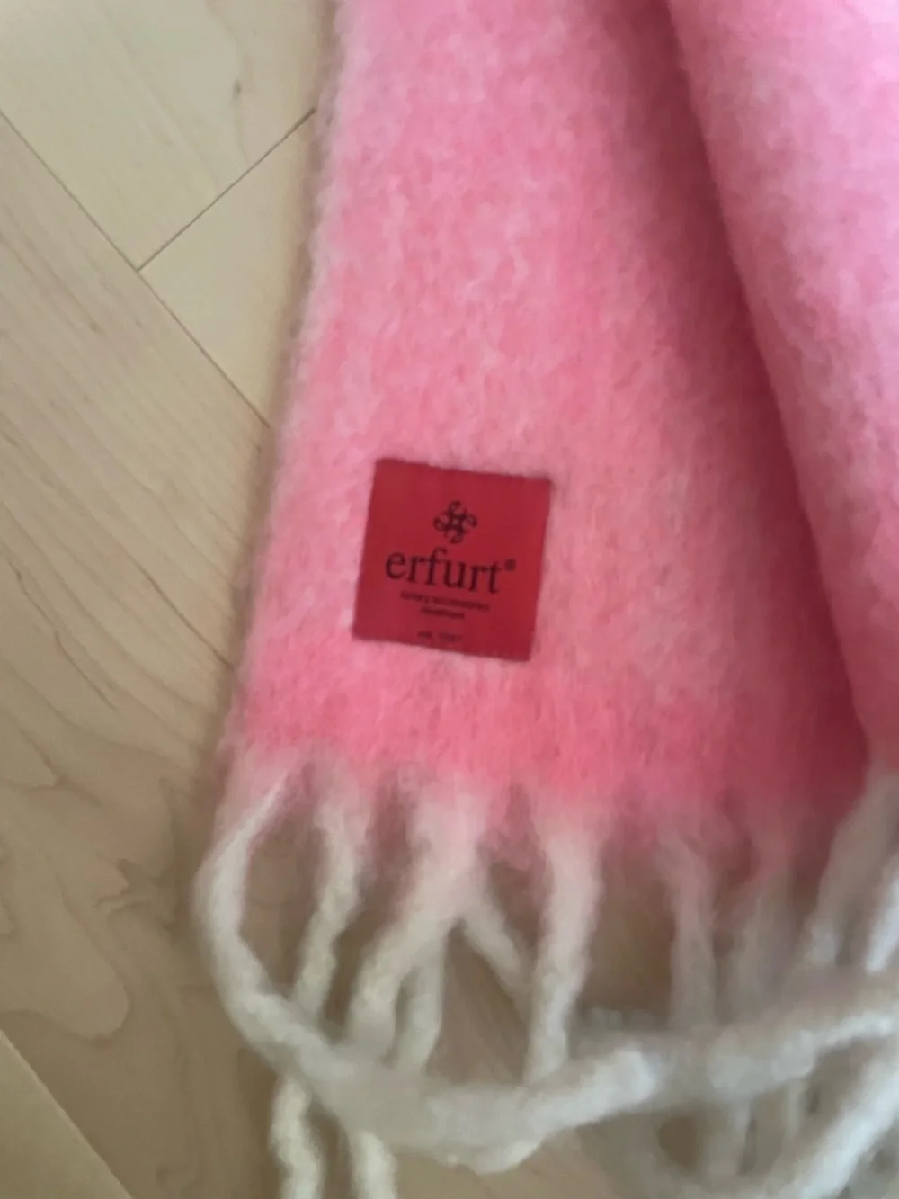 Anthropologie pink scarf