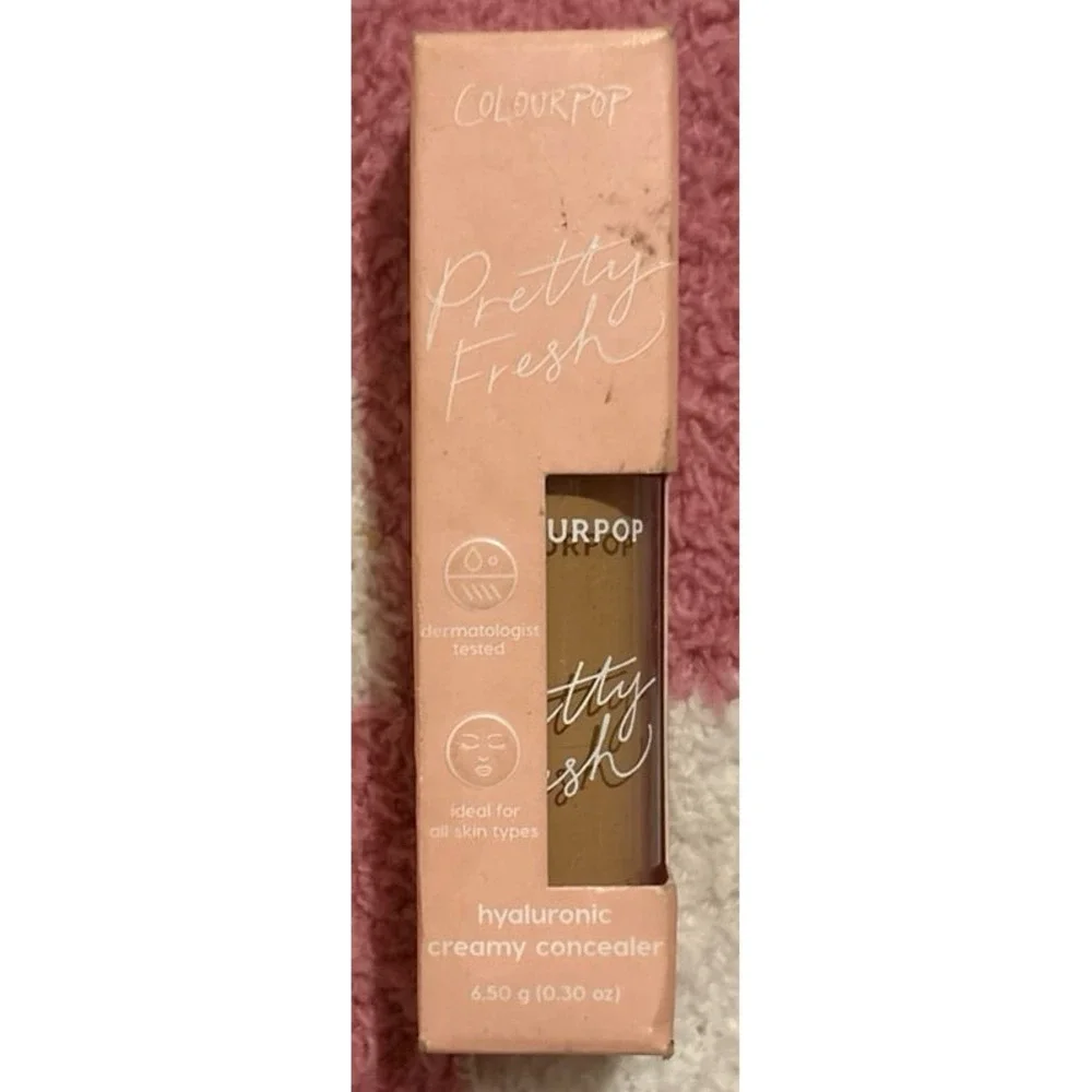 NEW Colourpop Pretty Fresh Hyaluronic Creamy‎ Concealer, Medium 100W