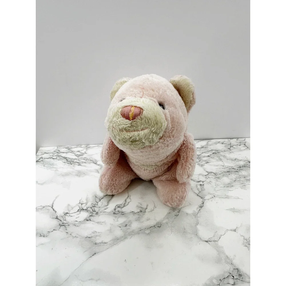Baby Gund Lil Snuffles Plush Light Pink Teddy‎ Bear 9