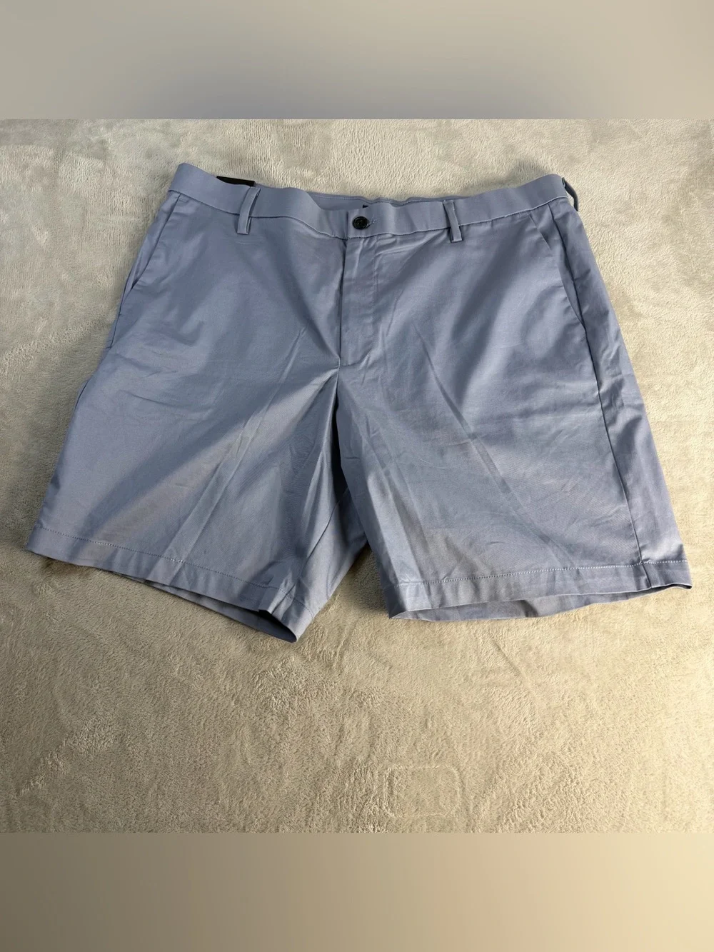 Banana Republic Mens Stretch Chino Short Quick Dry Blue 40 9 Inseam