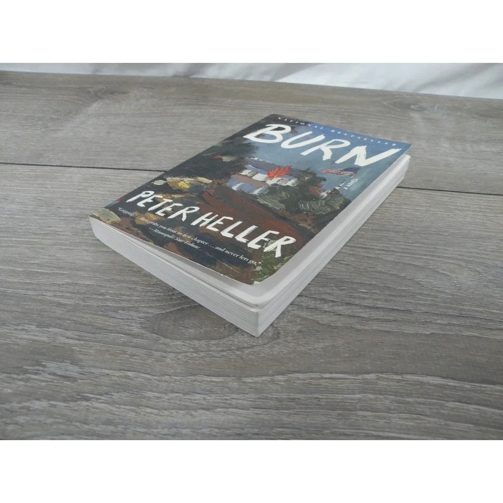 Burn by Peter Heller - First Vintage Contemporaries Edition Paperback 2024