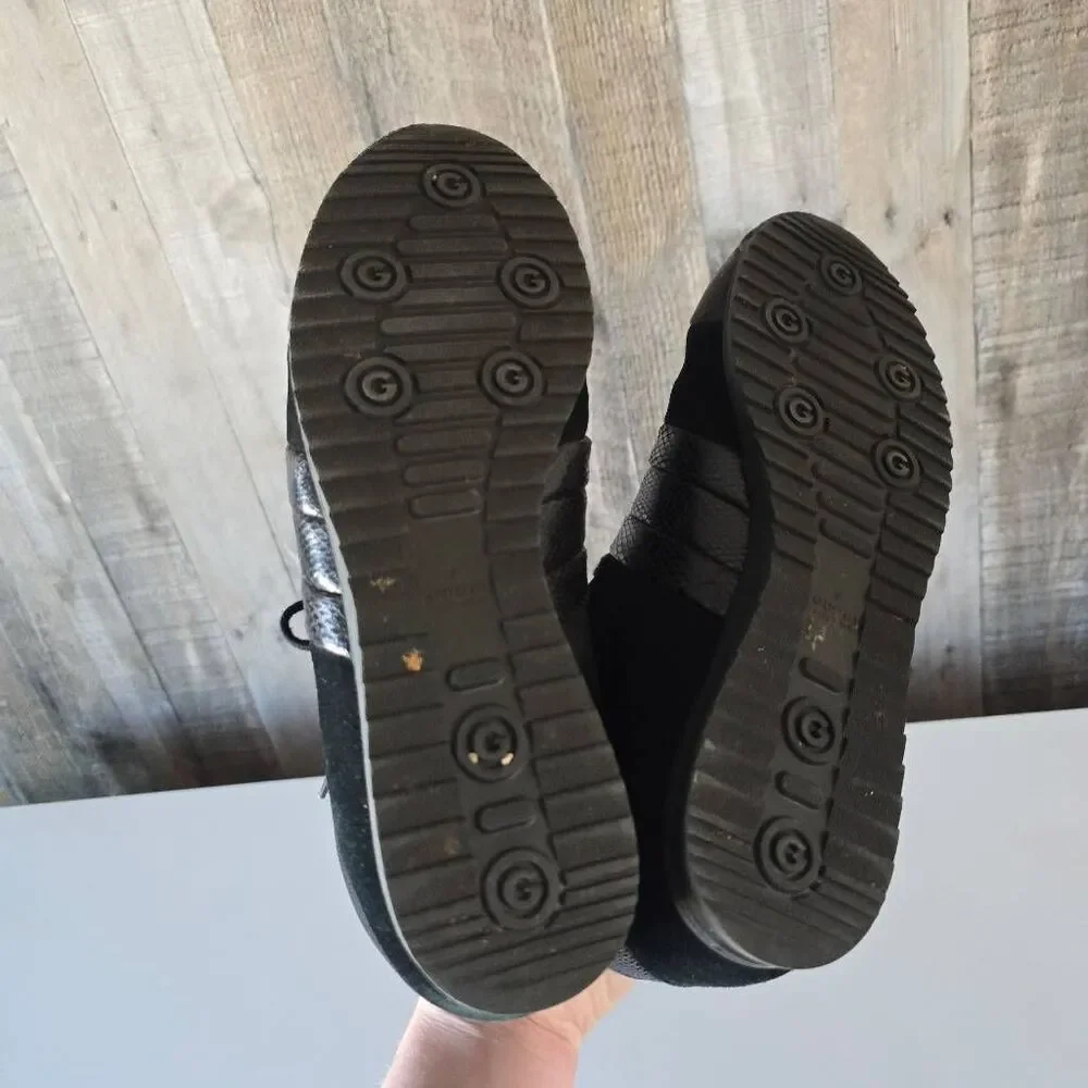 Gucci black suede