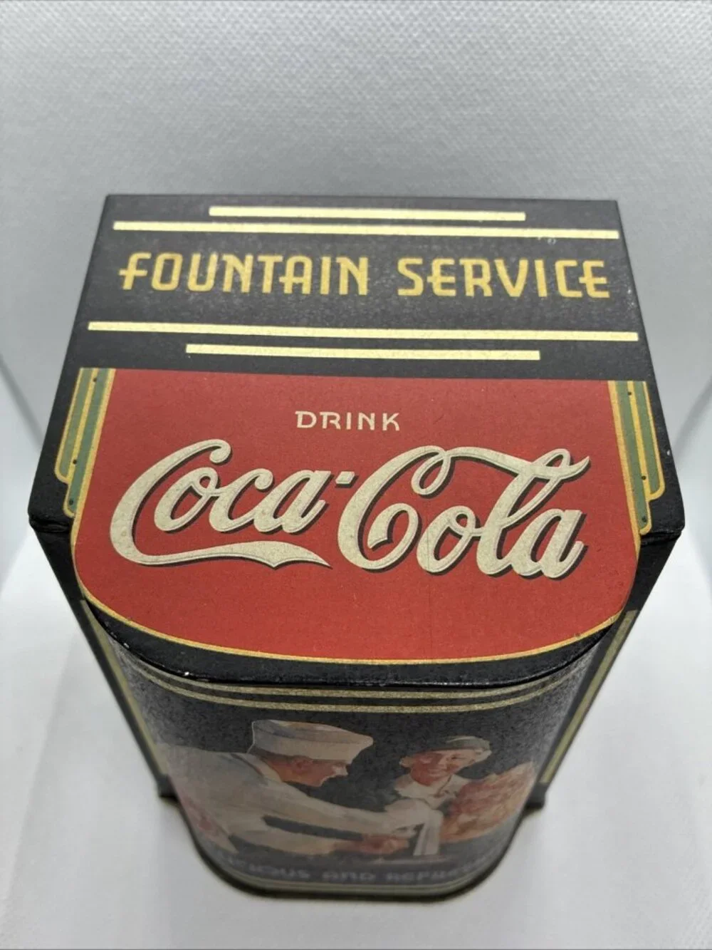 Coca Cola lid fountain