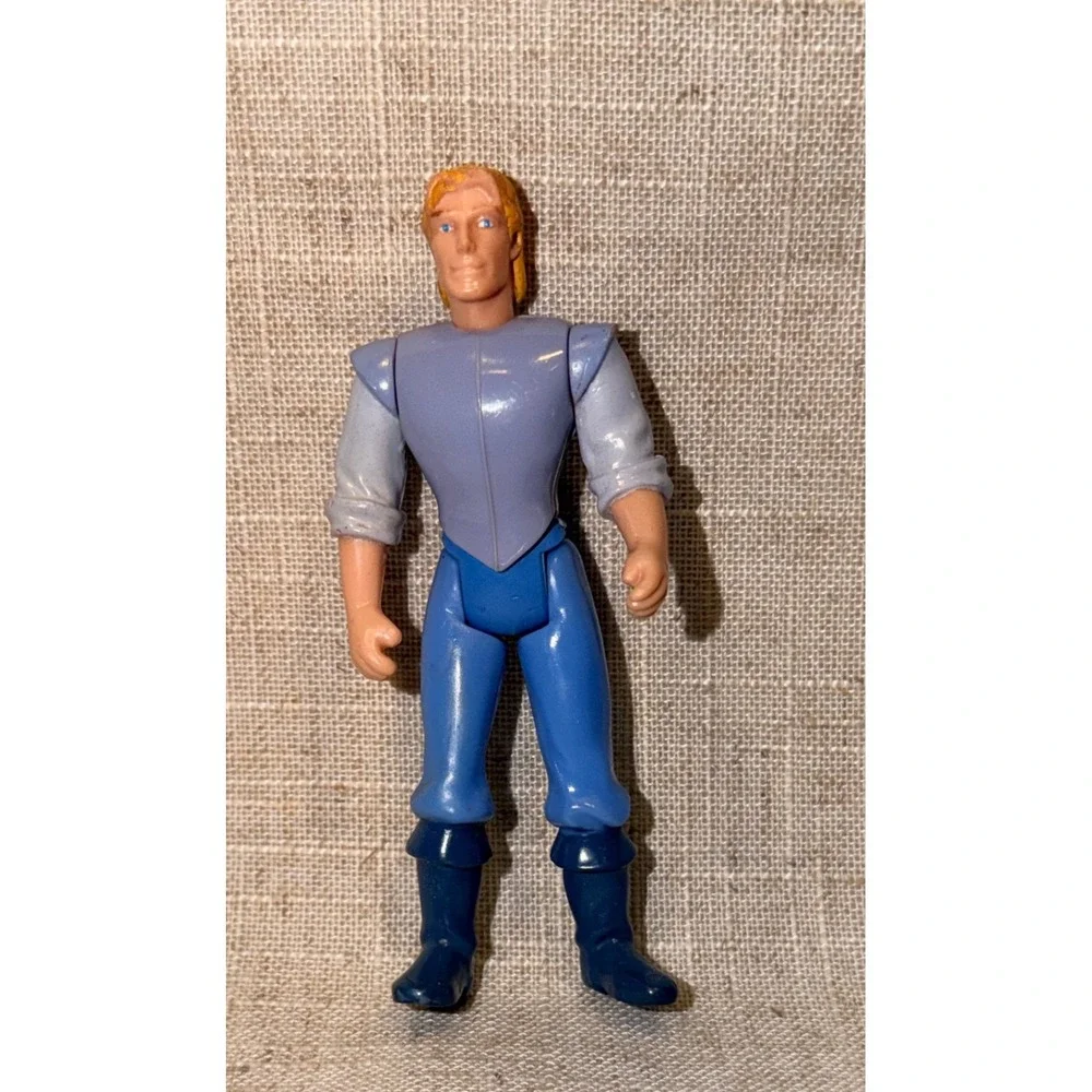 Vintage Disney Pocahontas John Smith Action Figure Burger King Toy 1995 4.5