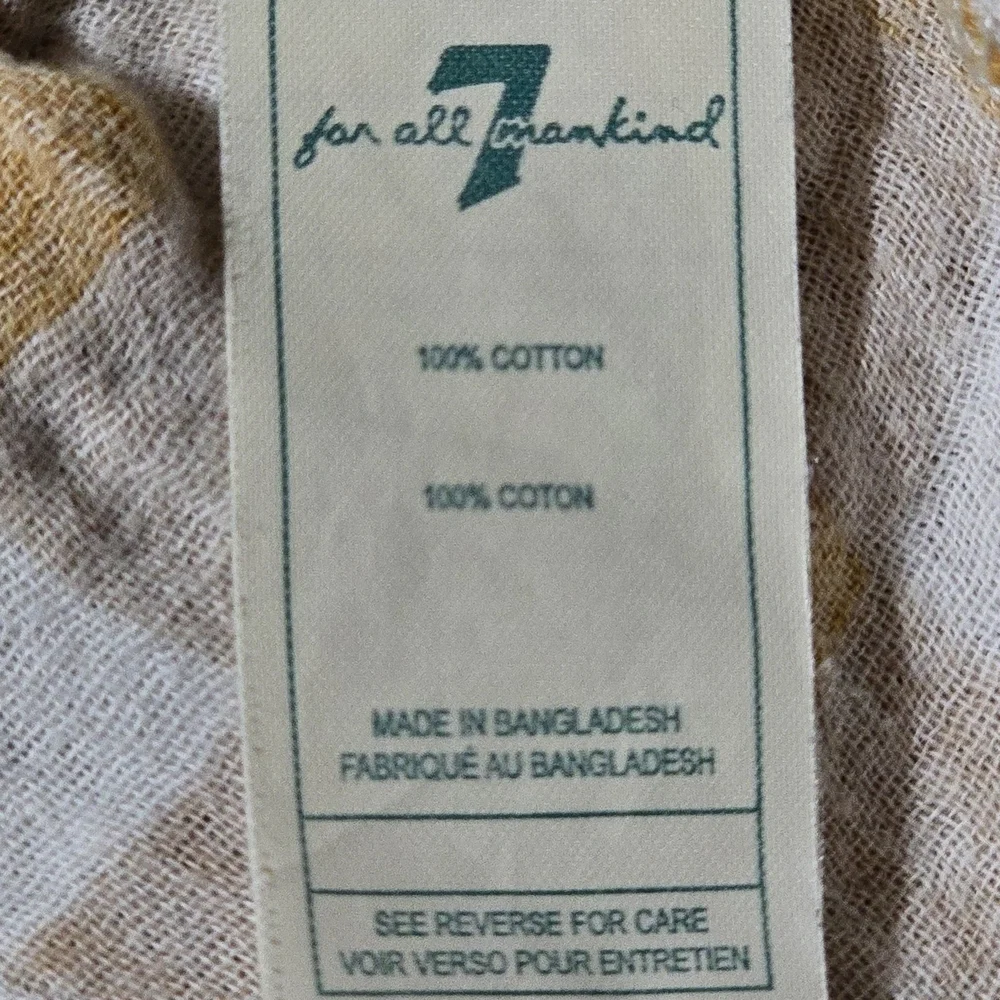 7 For All Mankind charming checkered