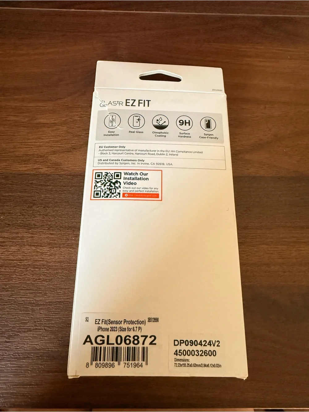Spigen installation kit