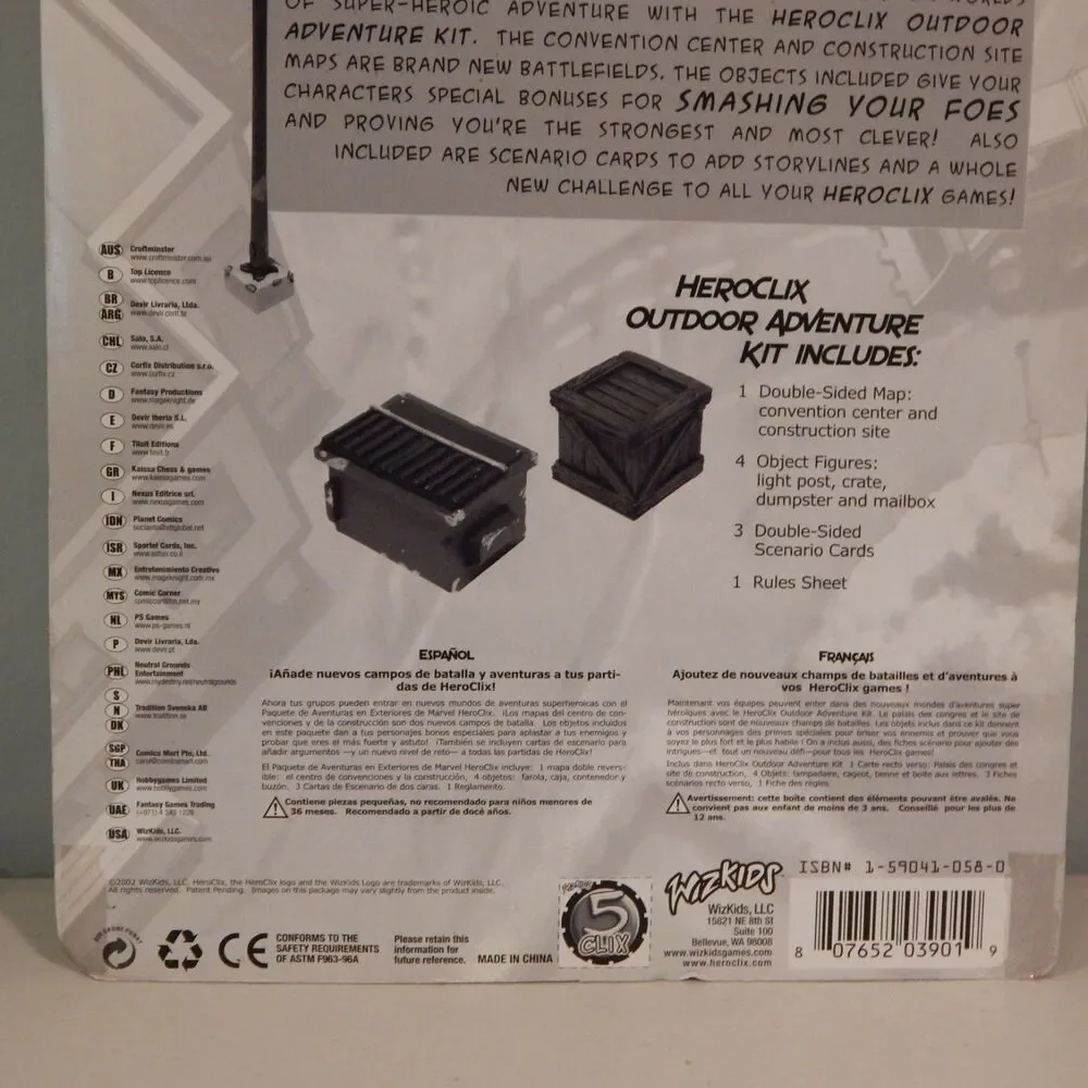 HeroClix outdoor adventure