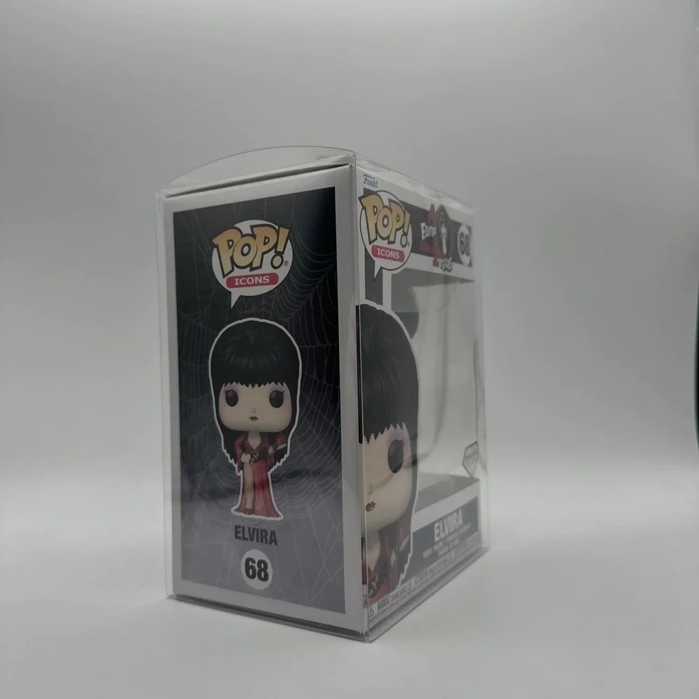 Funko Pop Icons Elvira #68 Diamond Collection 40th Anniversary New In Box