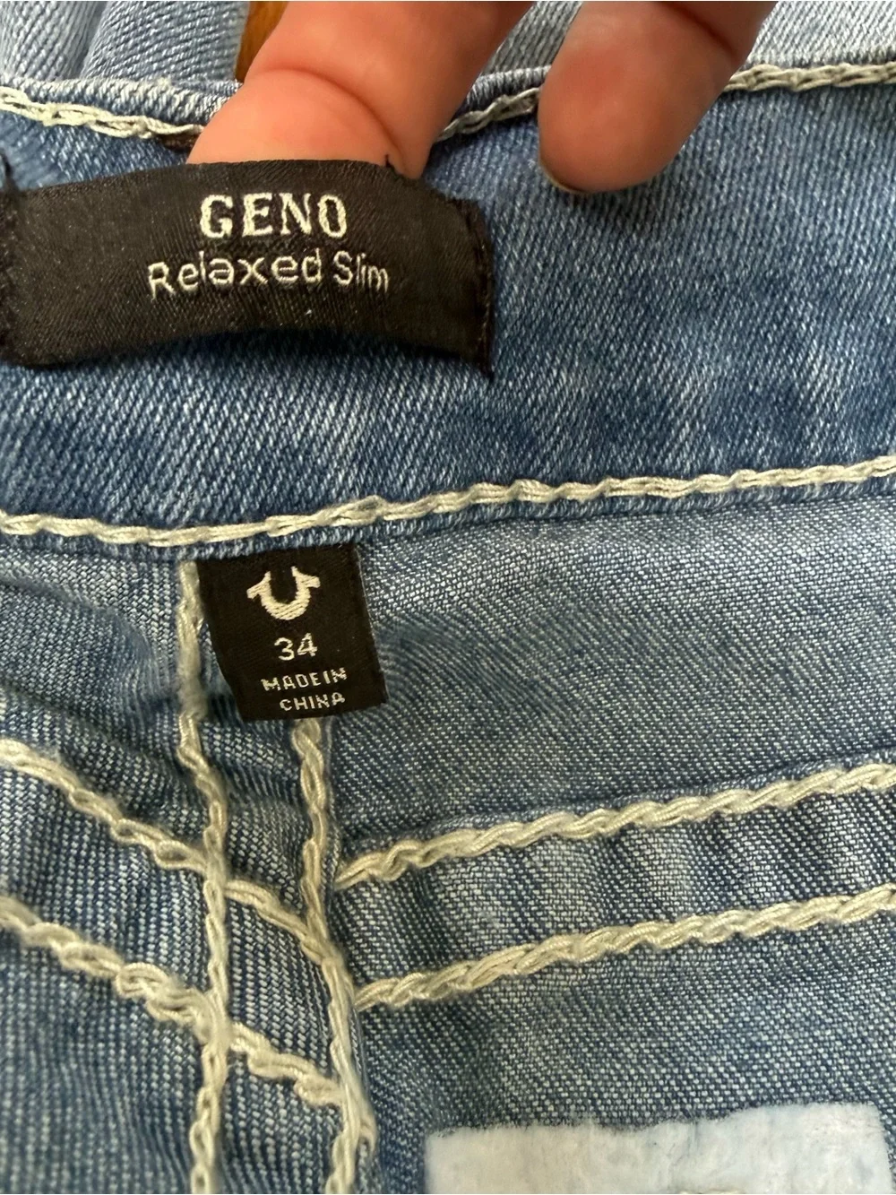 True Religion relaxed fit