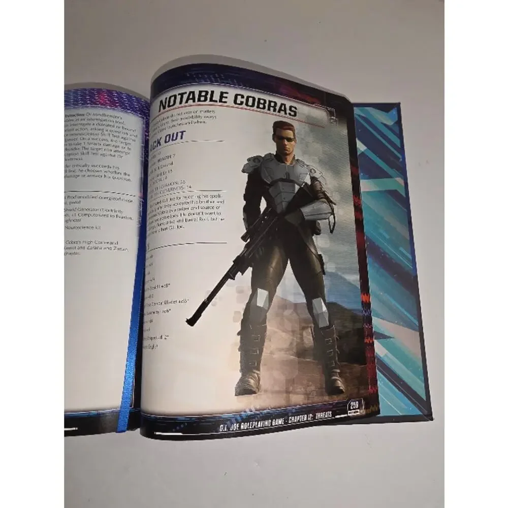 Renegade Game Studios G.I. Joe Roleplaying Game Core Rulebook Hardcover 2022