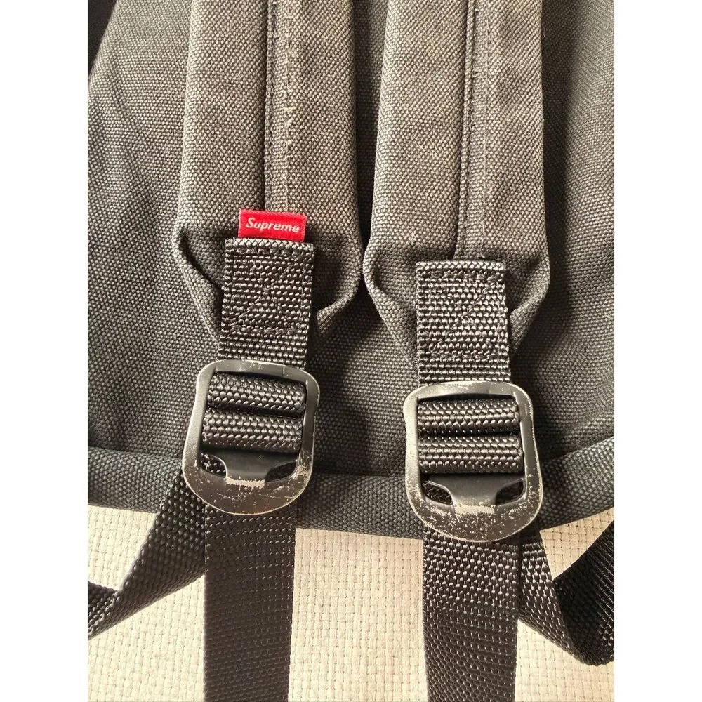 Supreme canvas backpack
