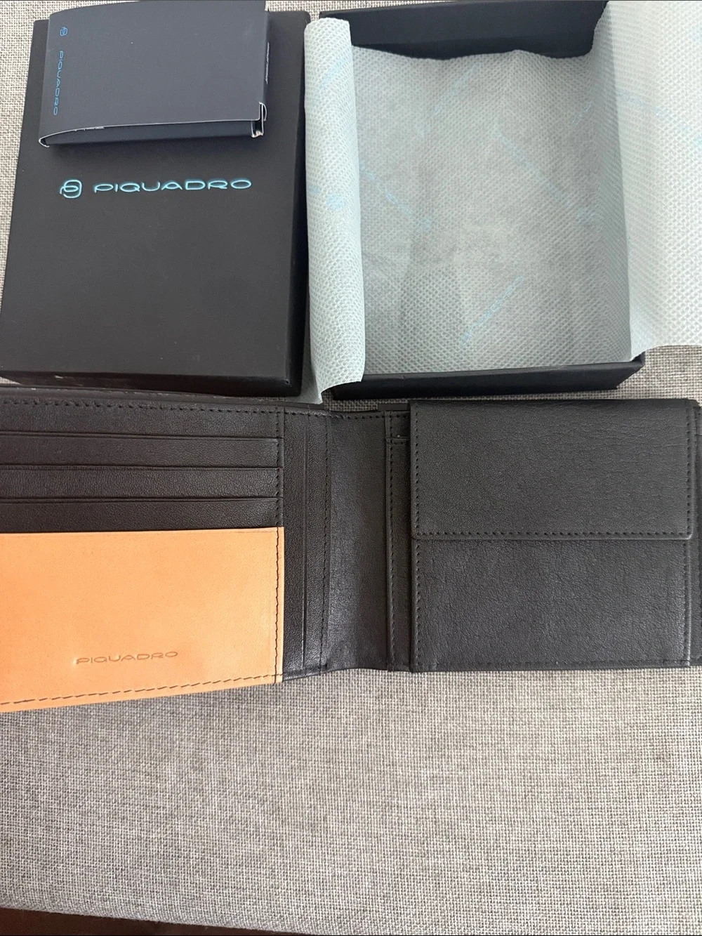 Piquadro leather bifold