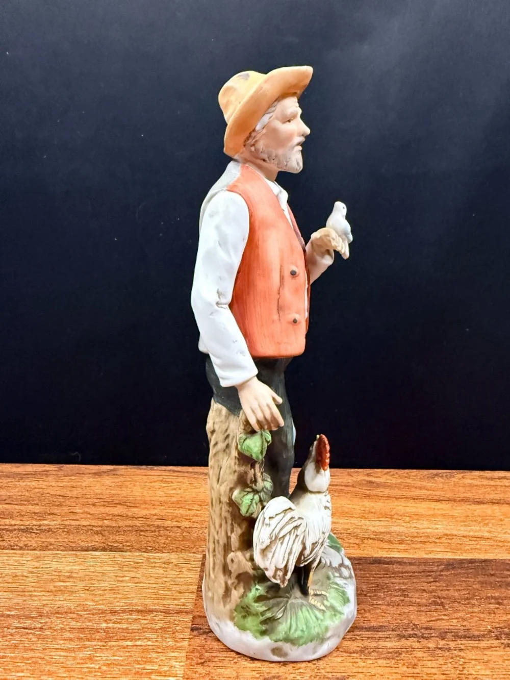 Homco farmer figurine