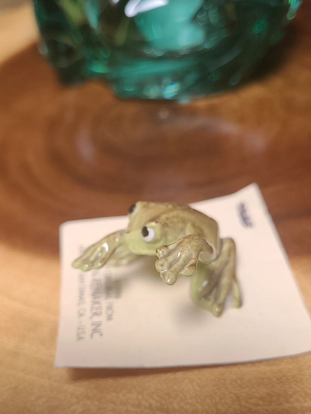 Hagen-Renaker indiana frog this