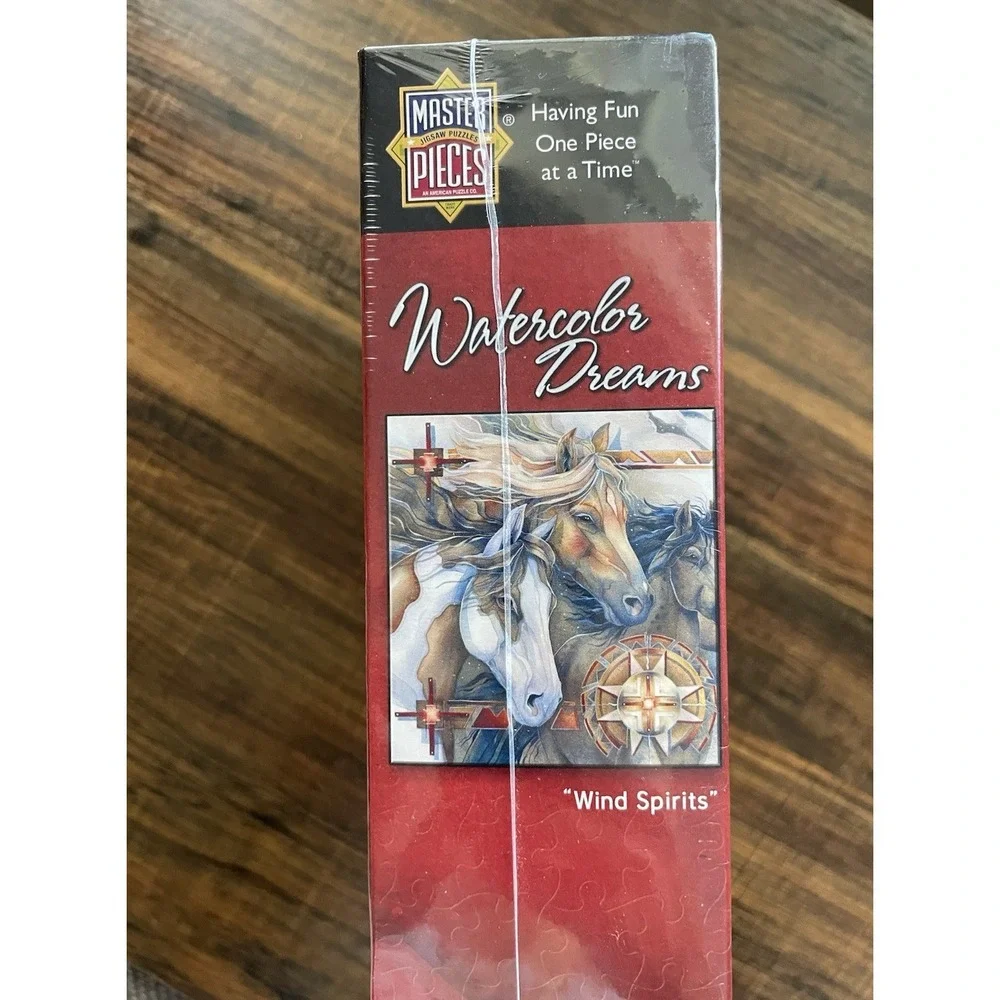 Wind Spirits Watercolor Dreams Puzzle Horses Jody Bergsma 1000 Pcs Brand New