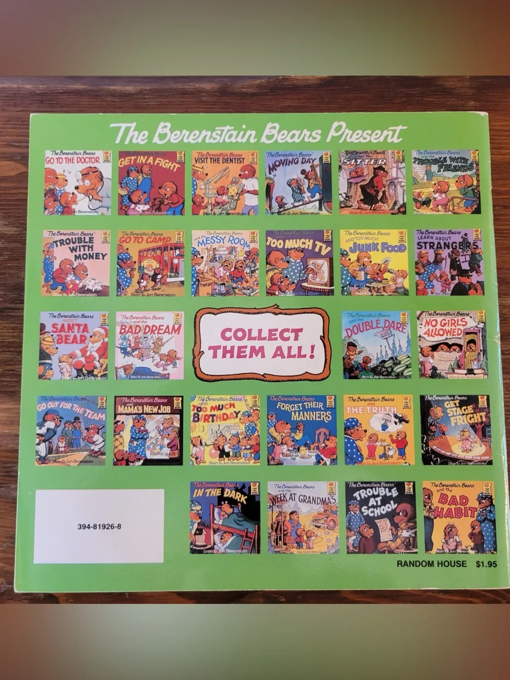 3 Set of Bernstein Bears- Double Dare, Trouble with Friends, & In Crowd