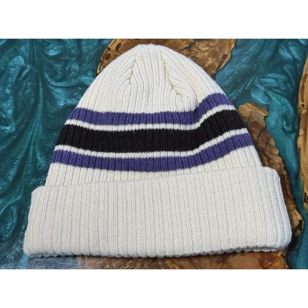 BALTIMORE RAVENS NEW ERA CUFFED KNIT BEANIE HAT/CAP