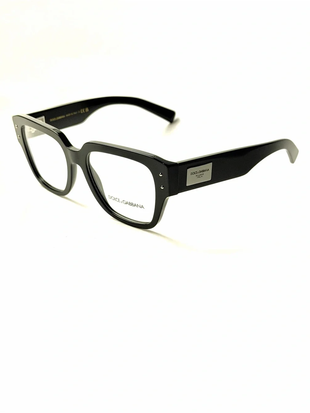 Dolce & Gabbana DG 3405 501 Black NWT Authentic Black Square Optical Frames