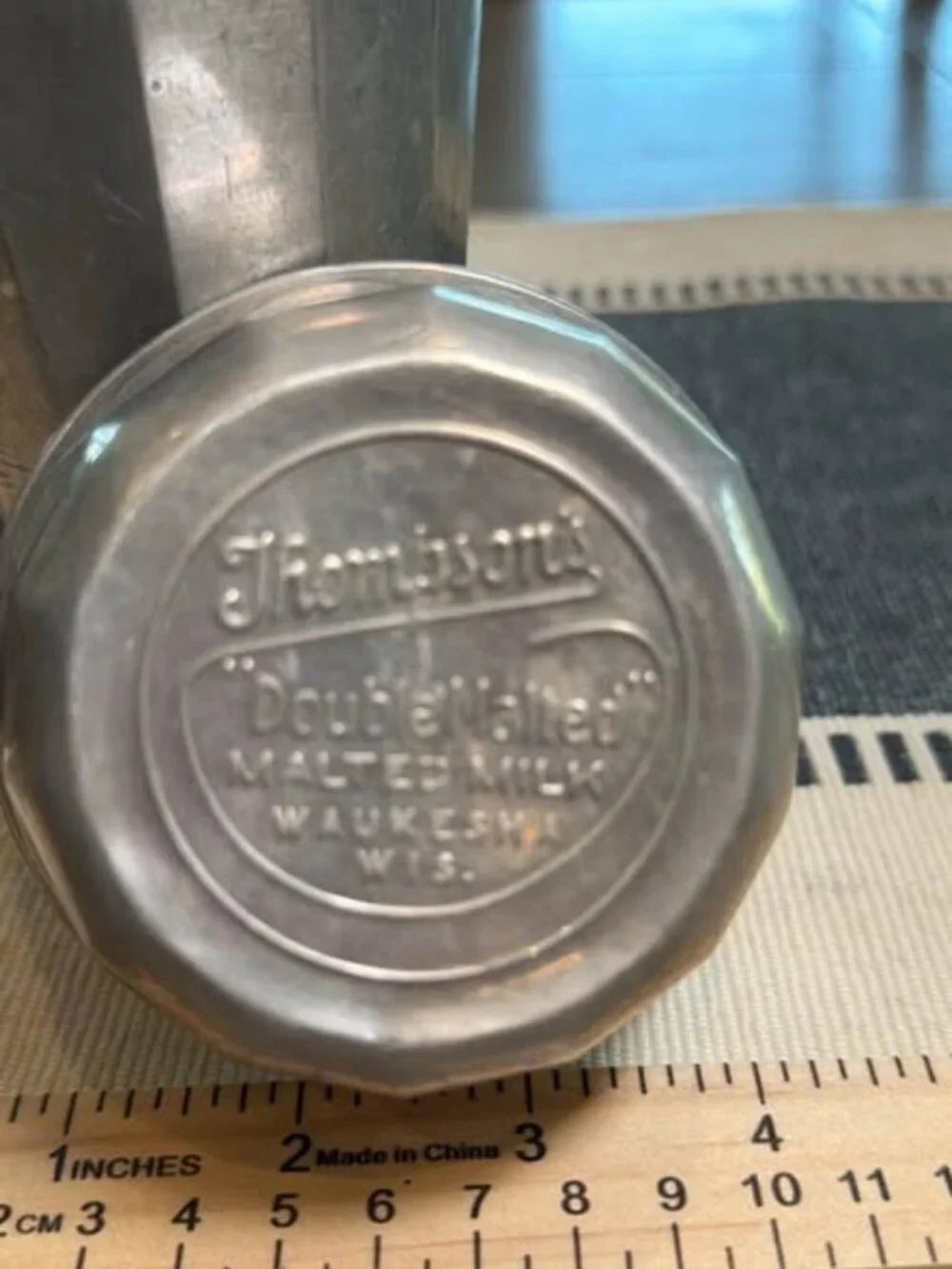 Thompsons vintage aluminum