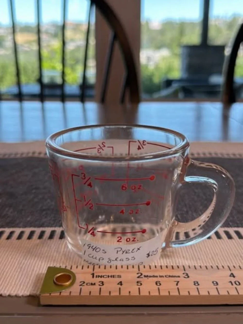 Pyrex vintage glass