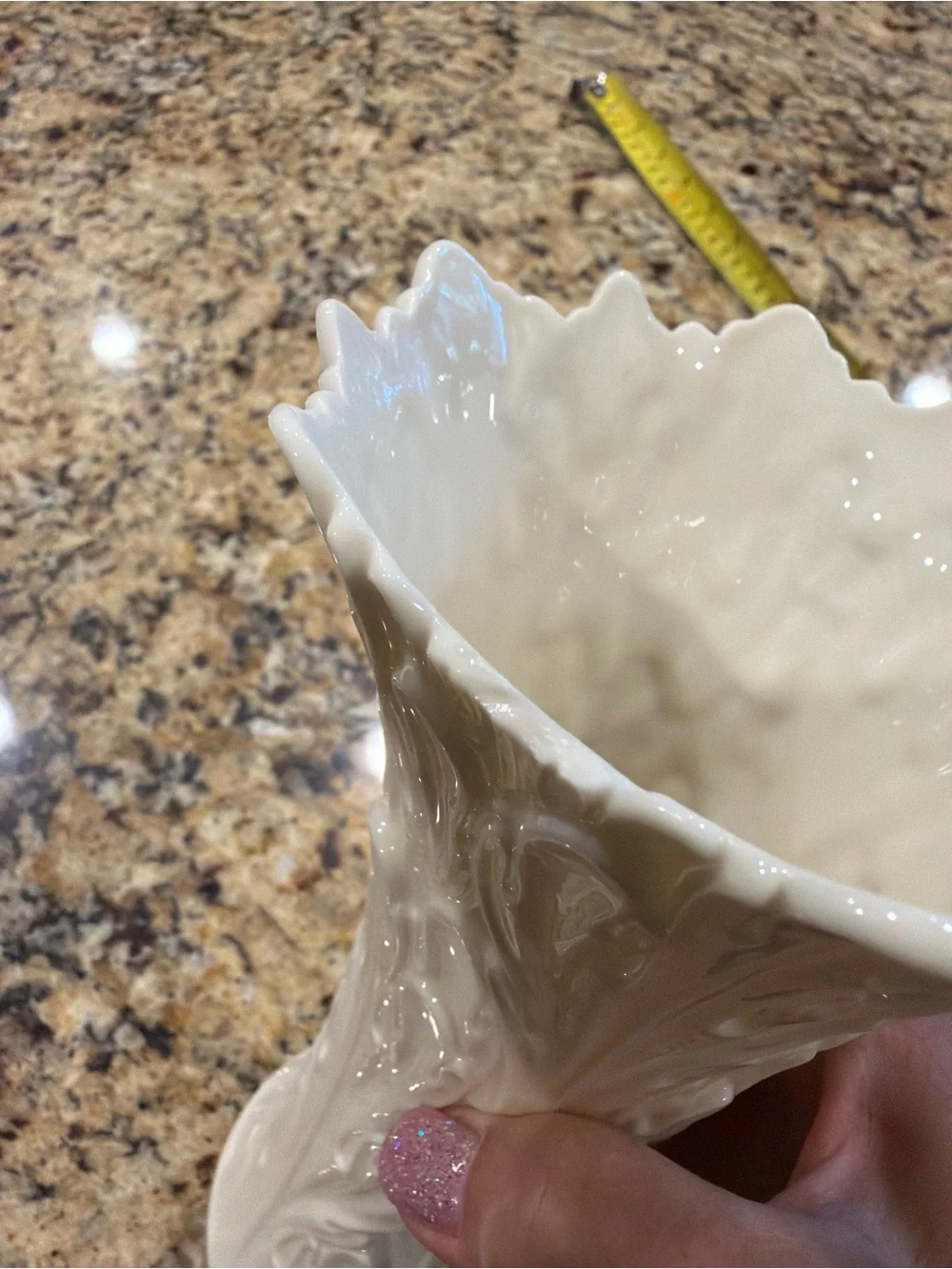 Lenox along flared as