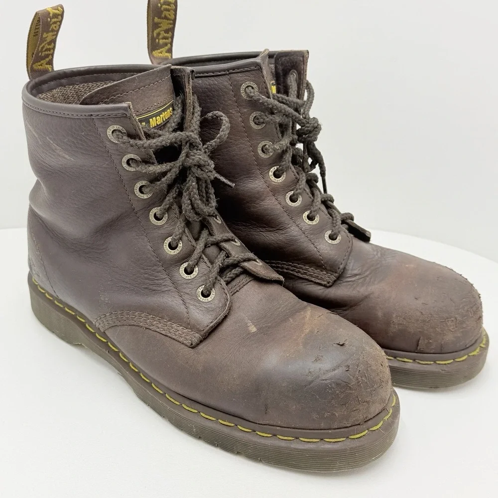 Dr. Martens fat brown upper