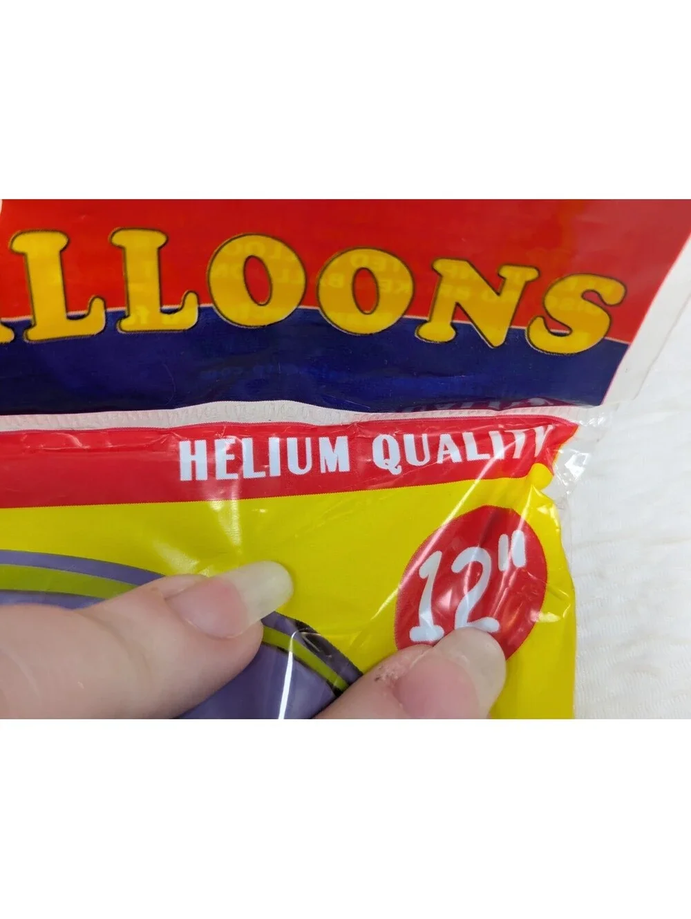 12 inch Purple Latex Balloons - Happy Birthday Party Helium Balloons - 90 Pack